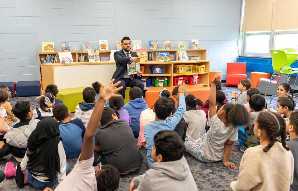Edison Mayor Joins Kids for Read Across America, Promotes Literacy