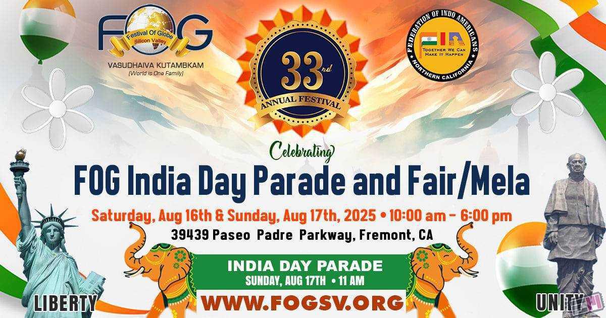 🇮🇳 Celebrate Culture, Community & Joy at the 33rd Festival of India!