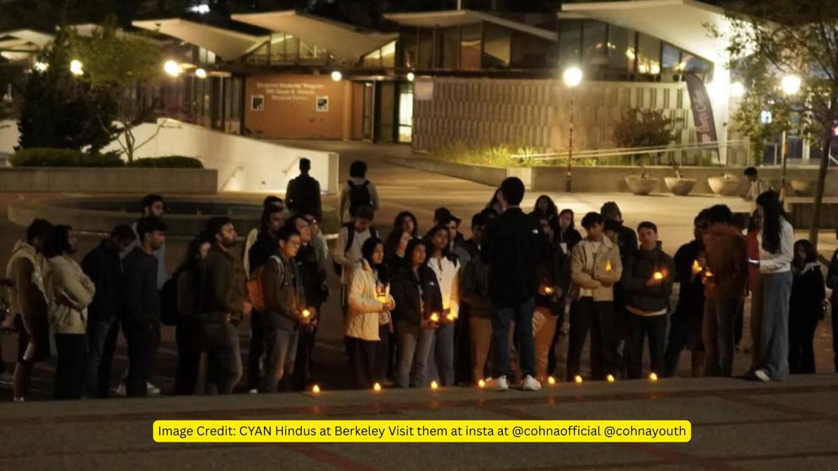 Indian Americans Unite at UC Berkeley Vigil After Pahalgam Attack Indian Americans Unite at UC Berkeley Vigil After Pahalgam Attack