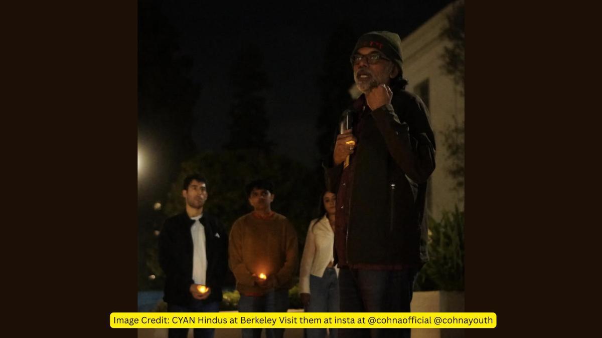 Indian Americans Unite at UC Berkeley Vigil After Pahalgam Attack Indian Americans Unite at UC Berkeley Vigil After Pahalgam Attack