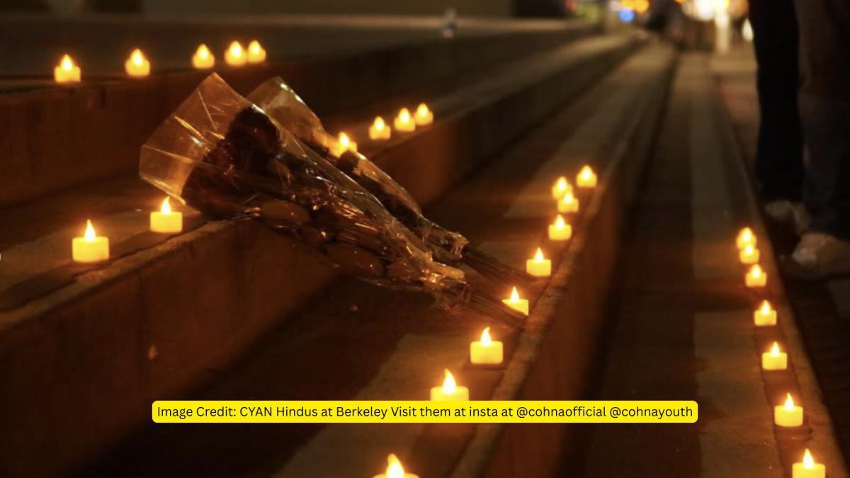 Indian Americans Unite at UC Berkeley Vigil After Pahalgam Attack Indian Americans Unite at UC Berkeley Vigil After Pahalgam Attack