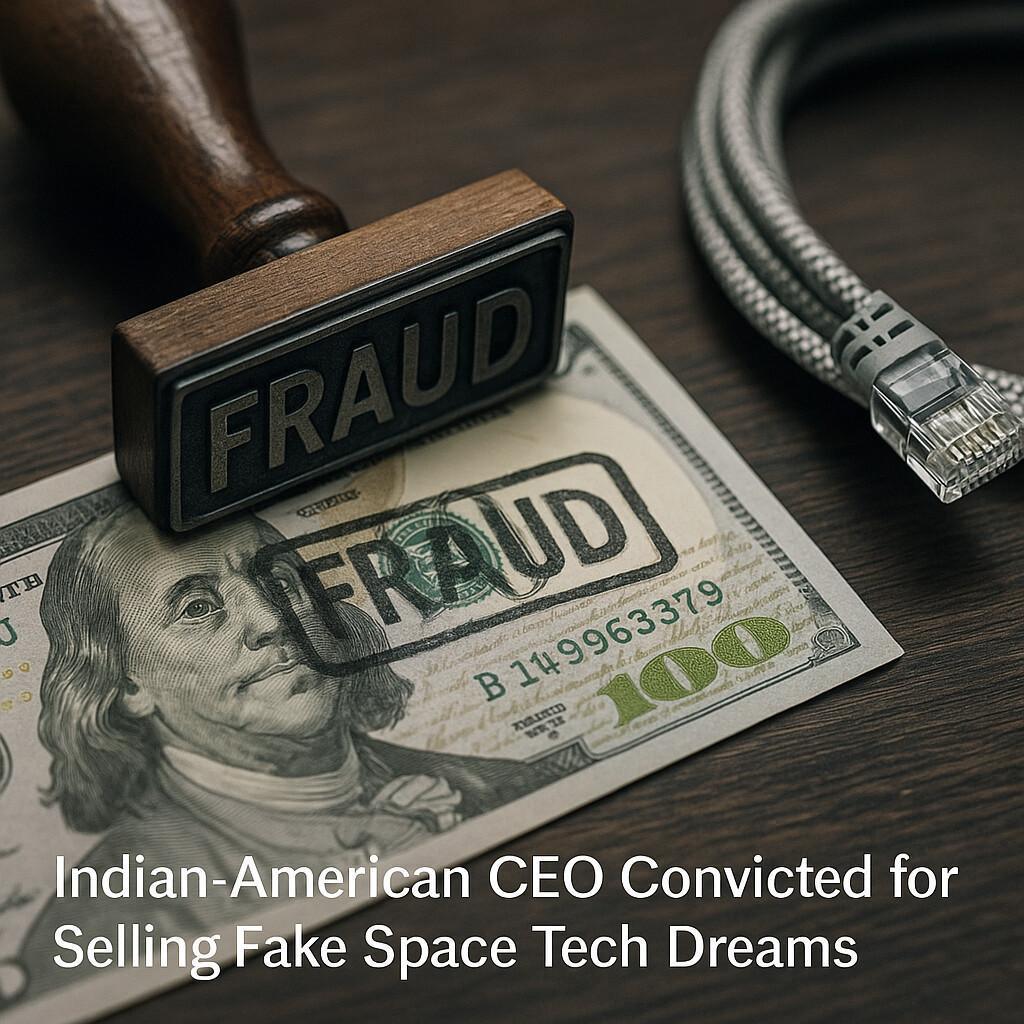 Startup Scam: Indian-American CEO Sold Fake Space Travel Tech