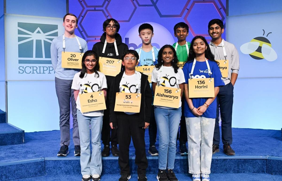 Indian-Origin Teens Shine as Spelling Bee Marks 100 Years Indian-Origin Teens Shine as Spelling Bee Marks 100 Years