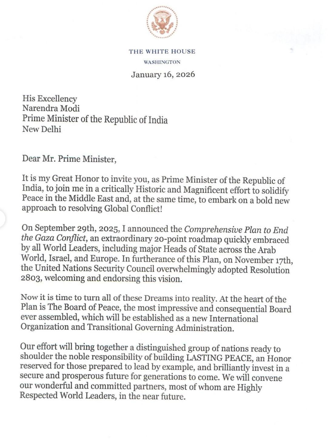 Trump Invites India to Gaza Peace Board | Global Diplomacy Trump Invites India to Gaza Peace Board | Global Diplomacy