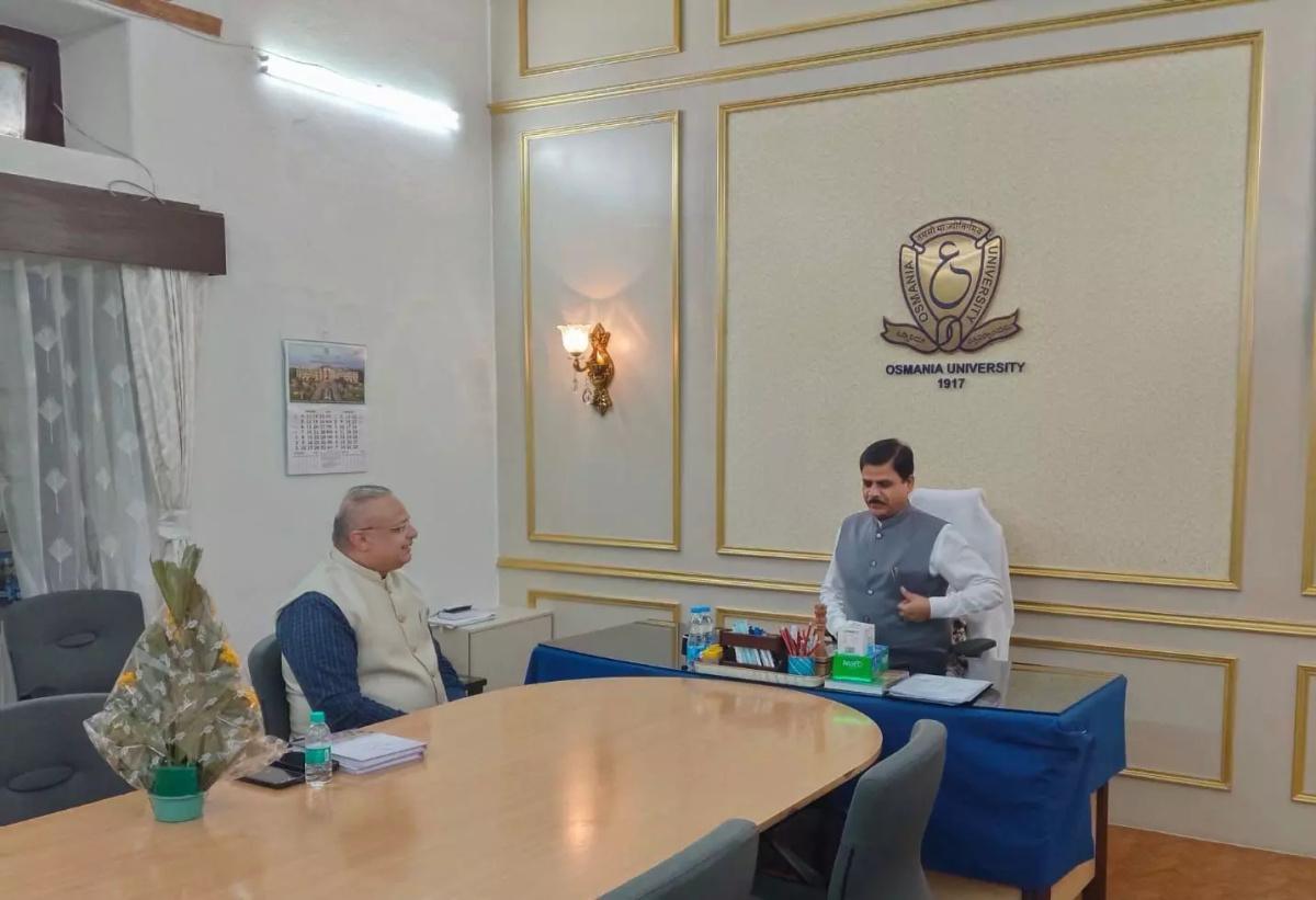 First Indian Muslim Councillor Visits Osmania University for Academic Ties First Indian Muslim Councillor Visits Osmania University for Academic Ties