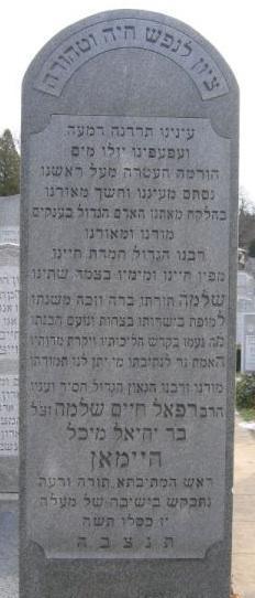 Reb Shlomo Heiman רבי רפאל חיים שלמה היימן  Reb Shlomo Heiman רבי רפאל חיים שלמה היימן