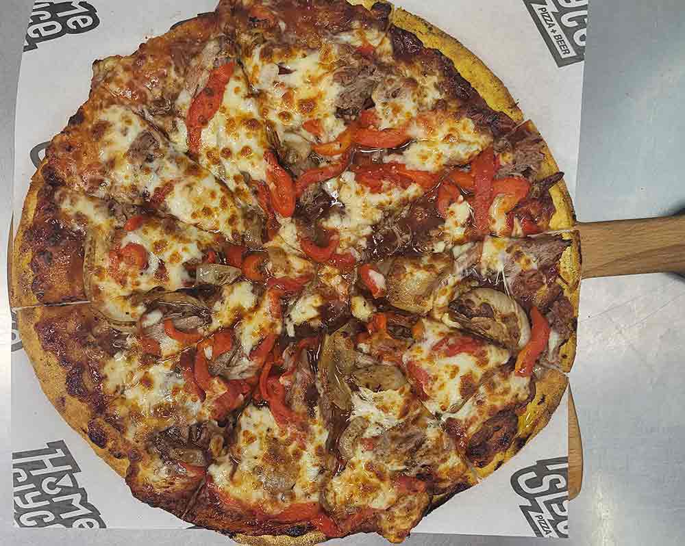 Monday Special at HomeSlyce: Big Pizza Savings!