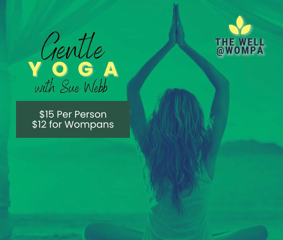 Gentle Yoga with Sue @2pm