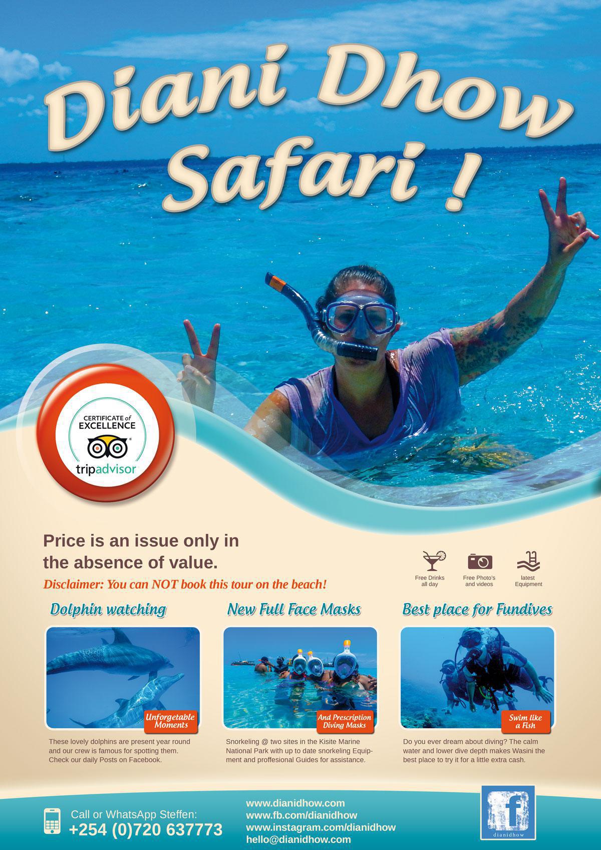 Diani Dhow Safari