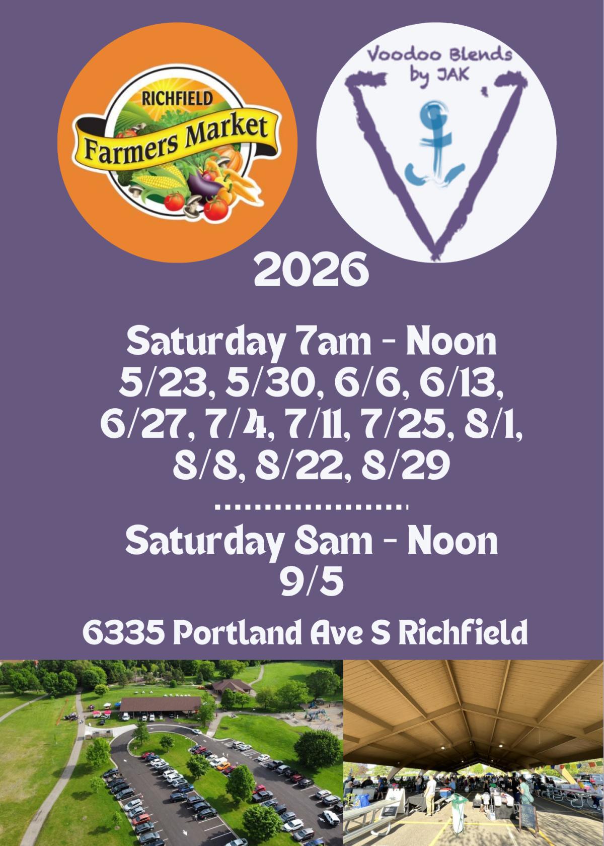  7/25/2026 Richfield Summer Farmers Market