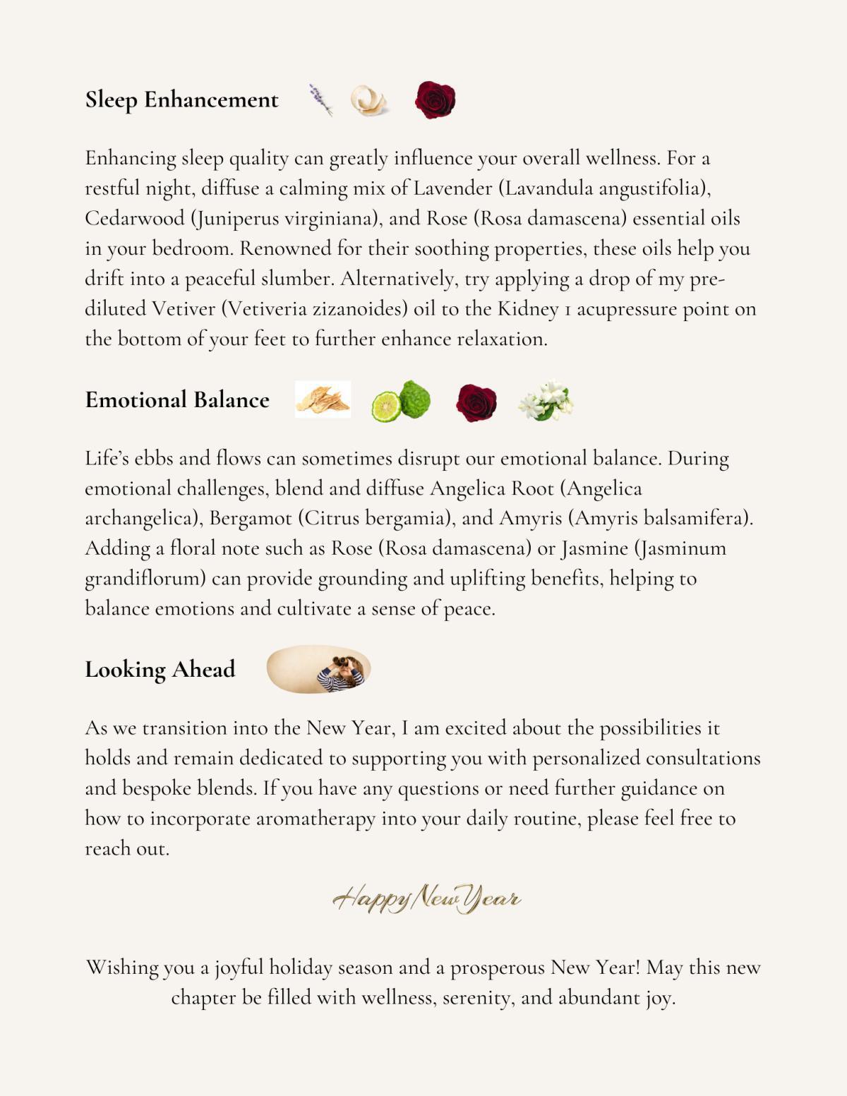 Welcoming the New Year: Aromatherapy Tips for a Joyful Transition