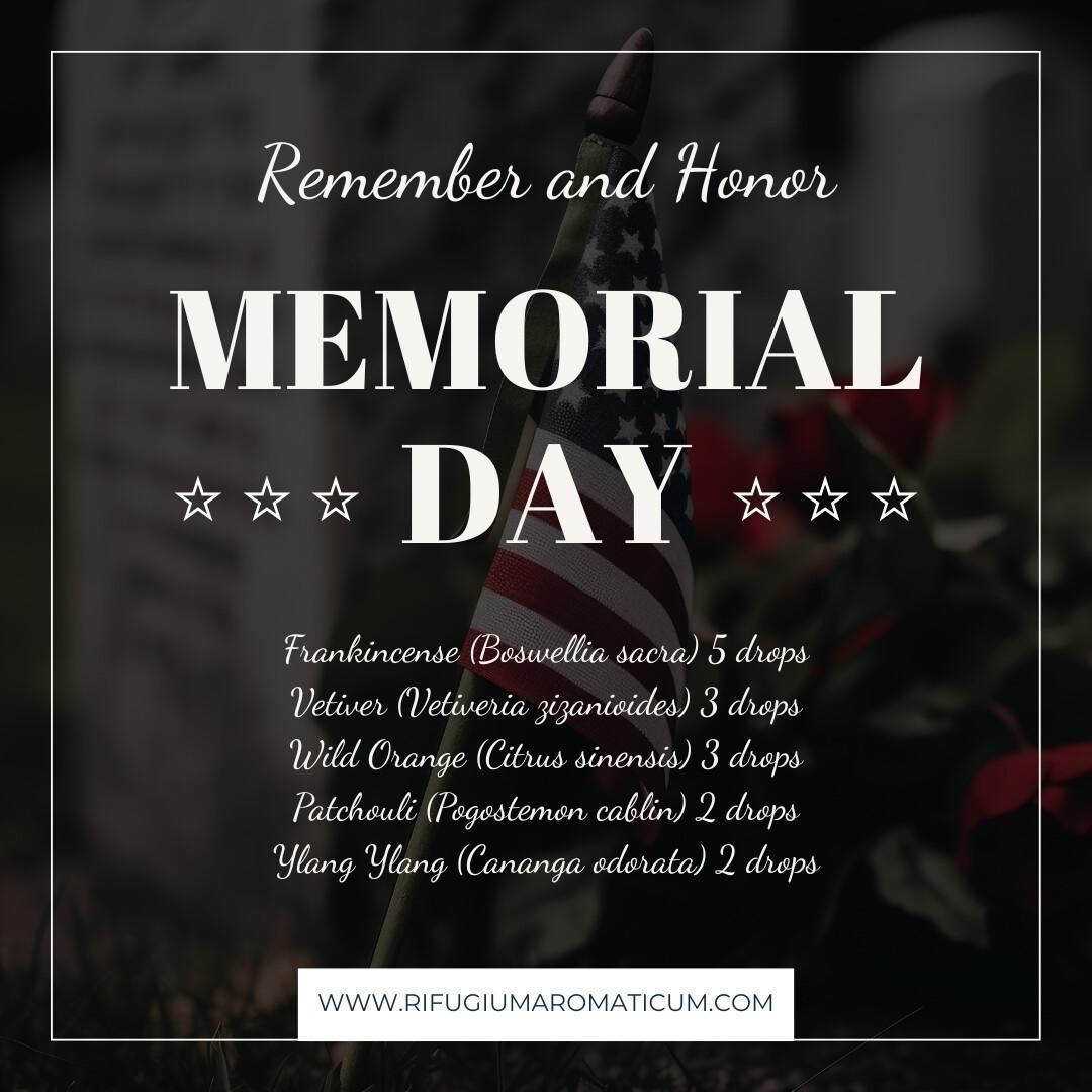 A Memorial Day Blend for Quiet Moments