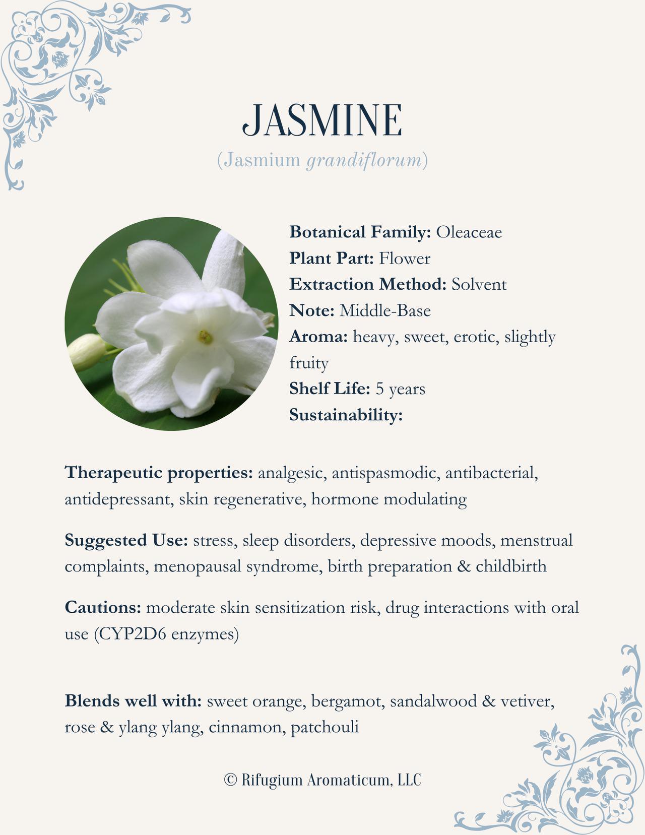 Jasmine - Steckbrief Kurz