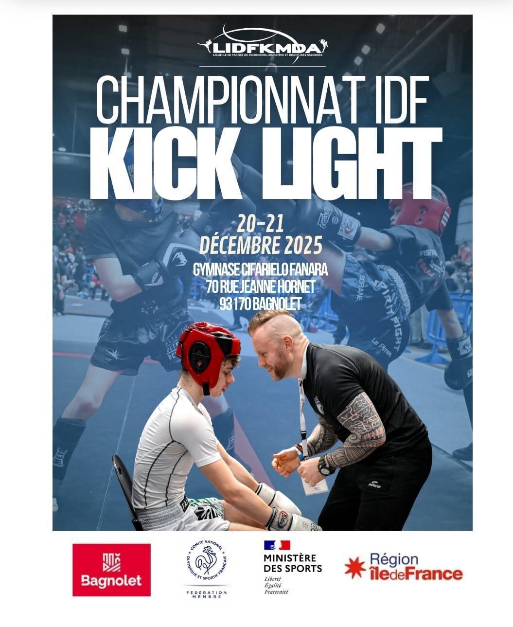 Résultats Championnat IDF Kick Light