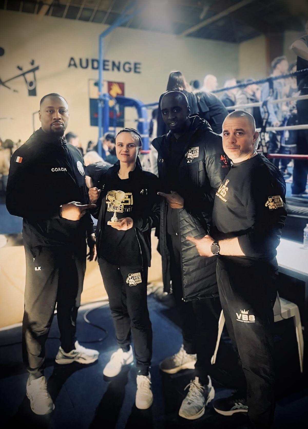 Victoire à l’unanimité pour Valentina ! 🥊