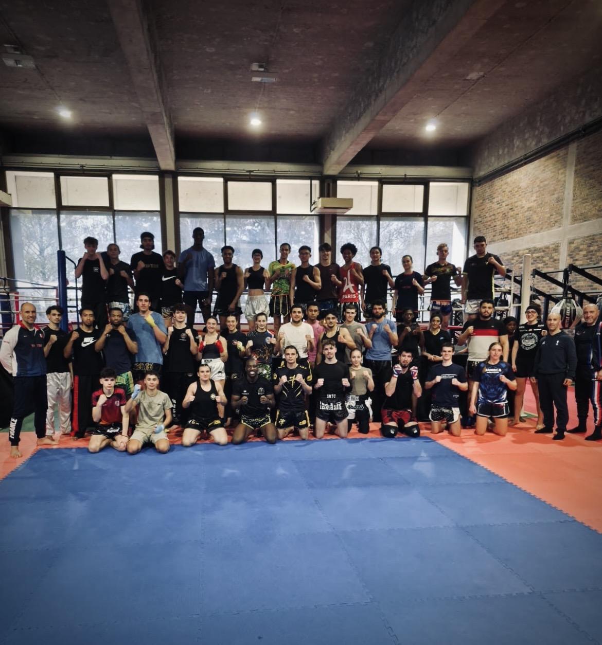 Fatma avec l'équipe de France 🇫🇷