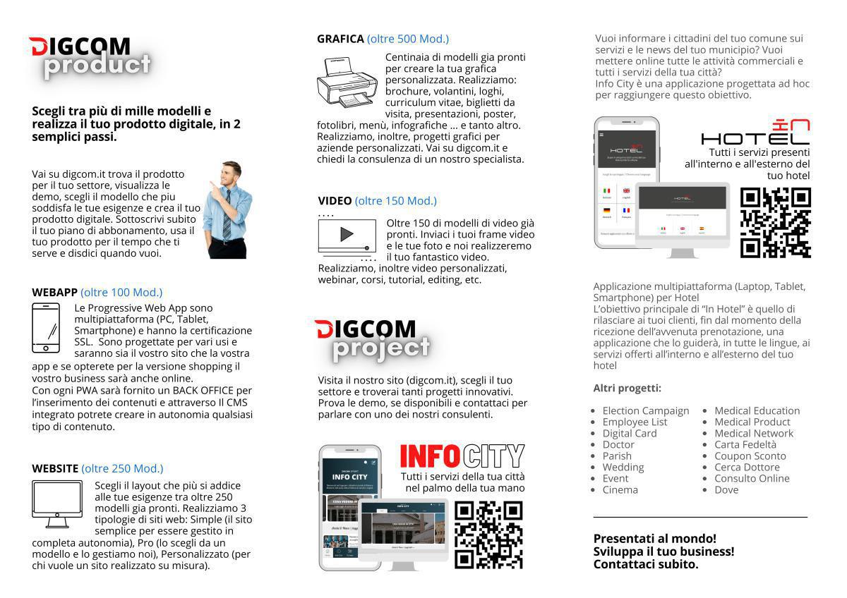 DIGCOM: Il Tuo Partner nella Trasformazione Digitale DIGCOM: Il Tuo Partner nella Trasformazione Digitale
