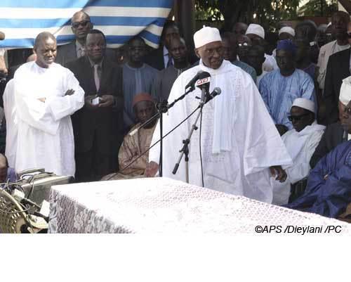 [Photos] Levée des corps des députés Amadou Dia et Masseck Guèye: ils étaient ‘’exemplaires’’, selon le président de l’Assemblée nationale