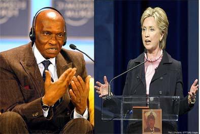 Les échanges salés entre Abdoulaye Wade et Hillary Clinton à Monrovia.