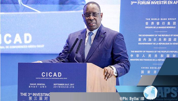 Macky SALL: "L'Afrique doit se donner les moyens de transformer son système productif"