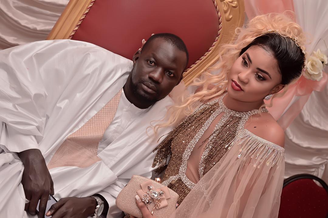 Sidy diop Jeune entrepreneur fils de serigne thilmakha s' est avec sa bien aimée Beukkeu Laye petite fille de Mame Limamoulaye.
