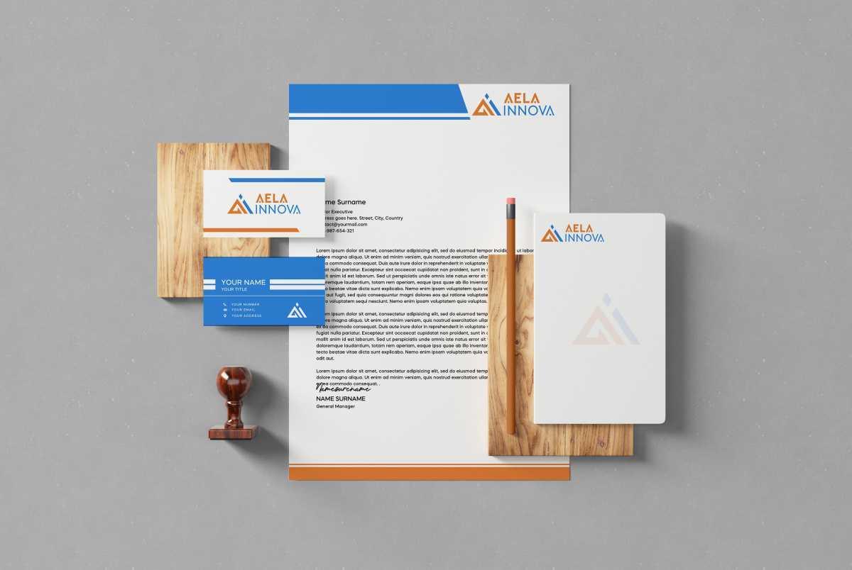 DISEÑO DE PAPELERÍA CORPORATIVA A MEDIDA