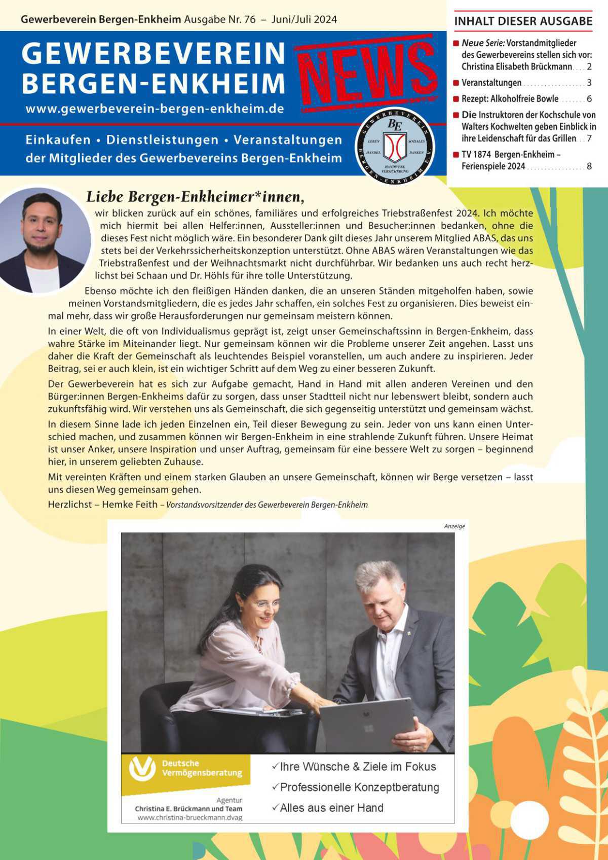 Gewerbevereins News Ausgabe 76