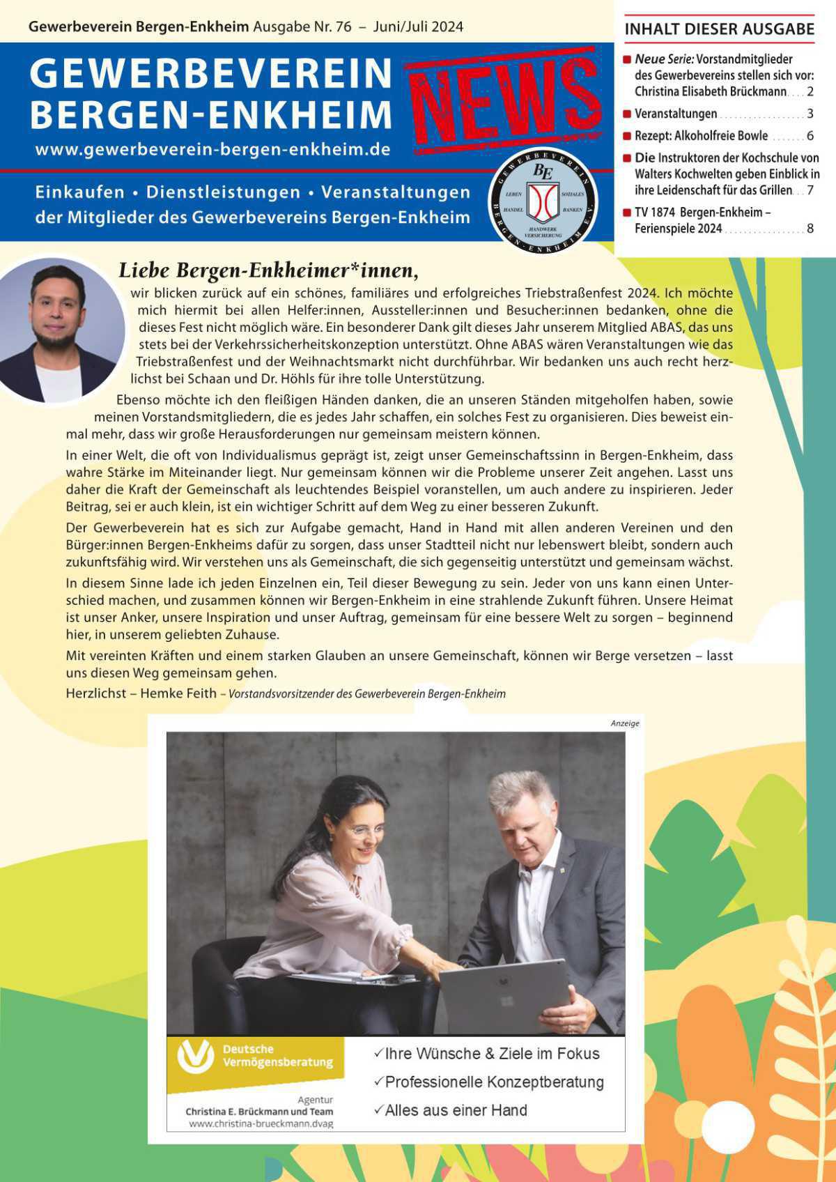 Gewerbevereins News Ausgabe 76 Gewerbevereins News Ausgabe 76