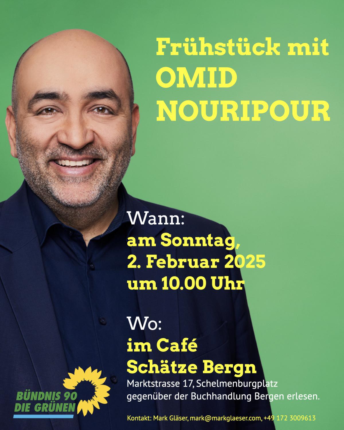 Frühstück mit Omid Nouripour