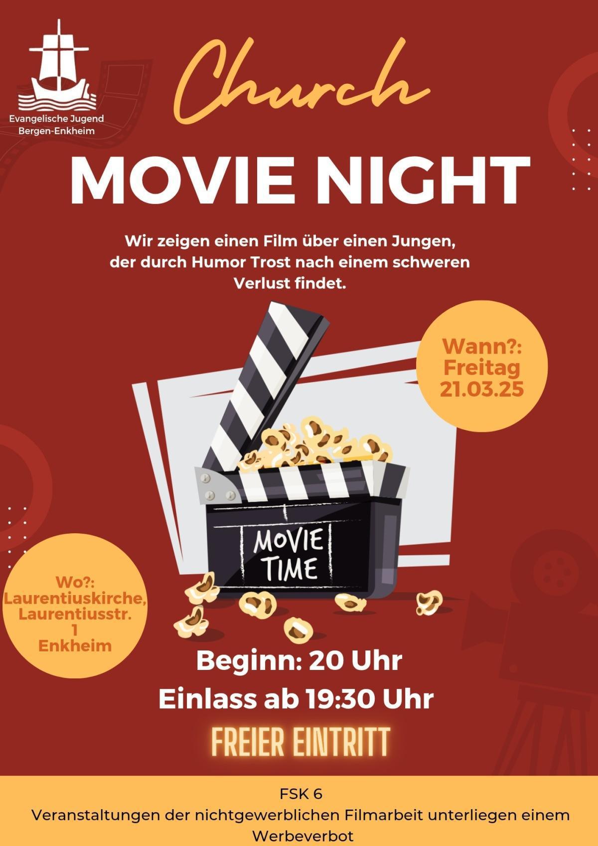 Church Movie Night - Kino in der Kirche
