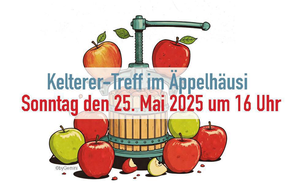 Kelterer-Treff im Äppelhäusi