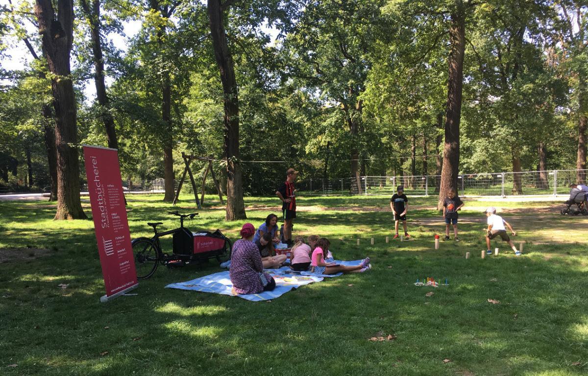 Aktion im Heinrich-Kraft-Park