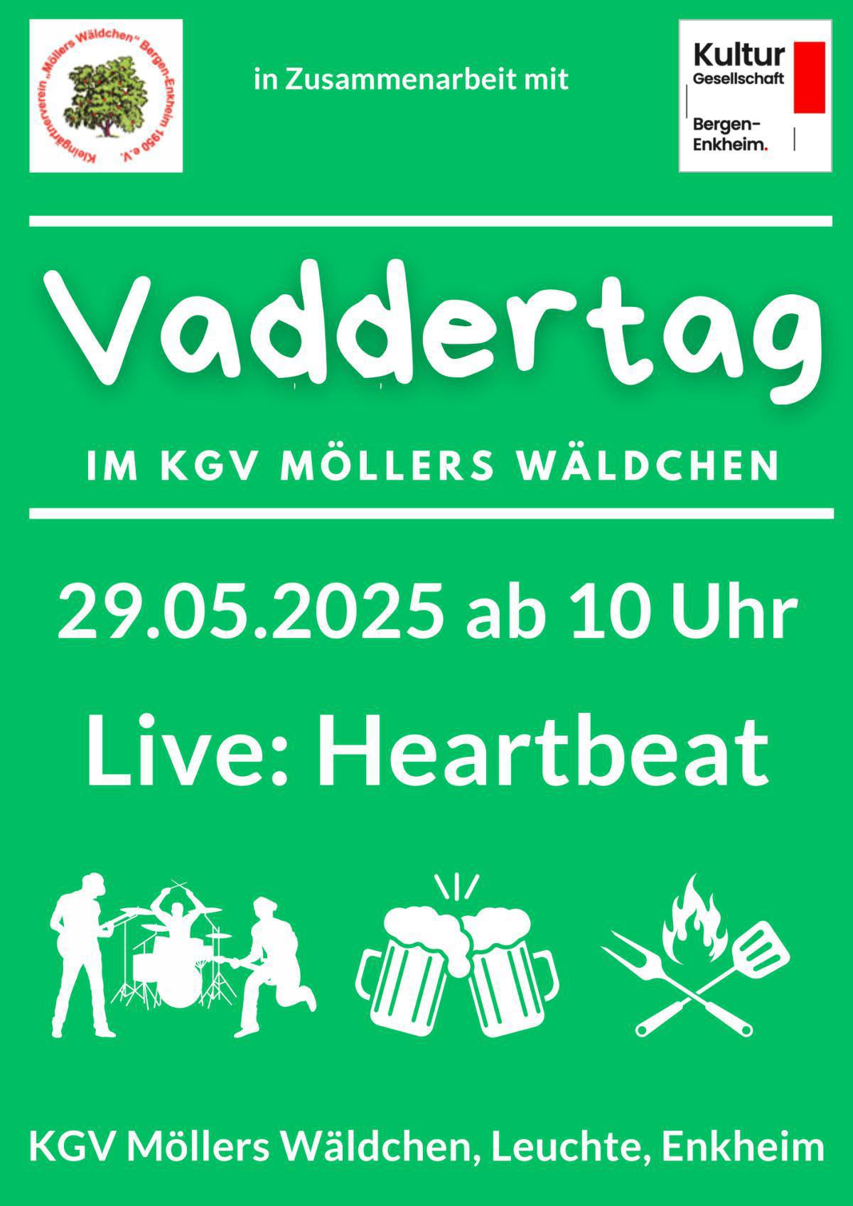 Vatertag im Möllers Wäldchen mit Heartbeat