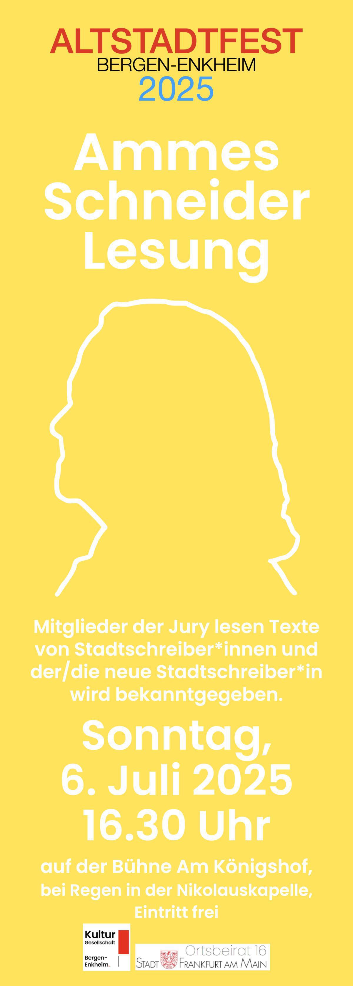 Ammes-Schneider-Lesung 2025 Ammes-Schneider-Lesung 2025