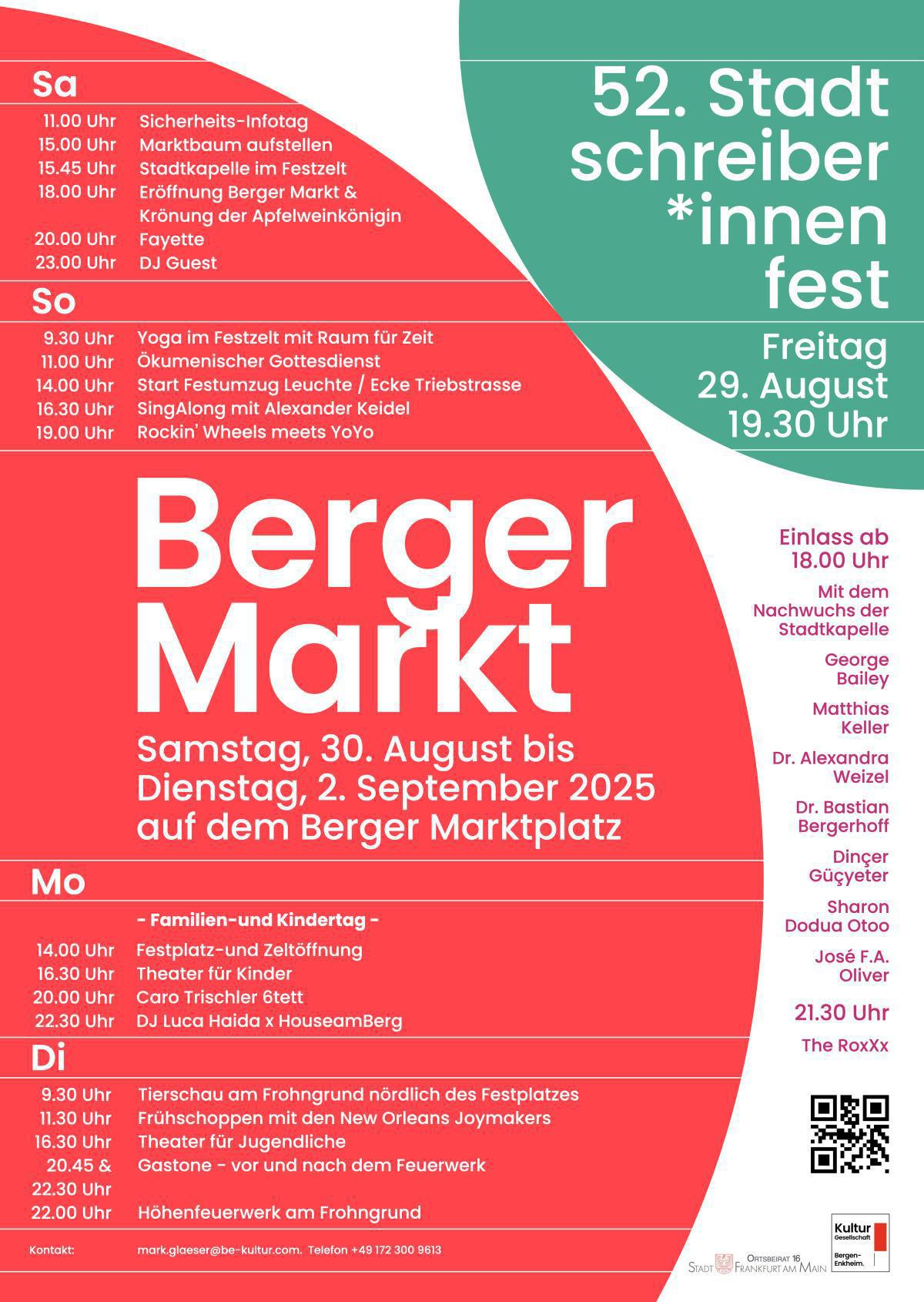 Berger Markt 2025