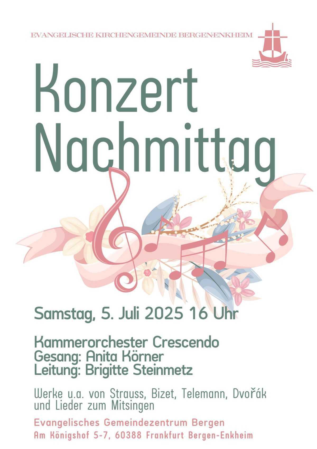 Konzertnachmittag mit dem Kammerorchester Crescendo
