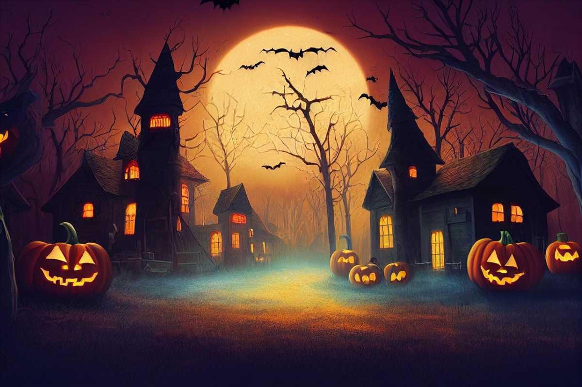 Halloween in der Gruselbibliothek