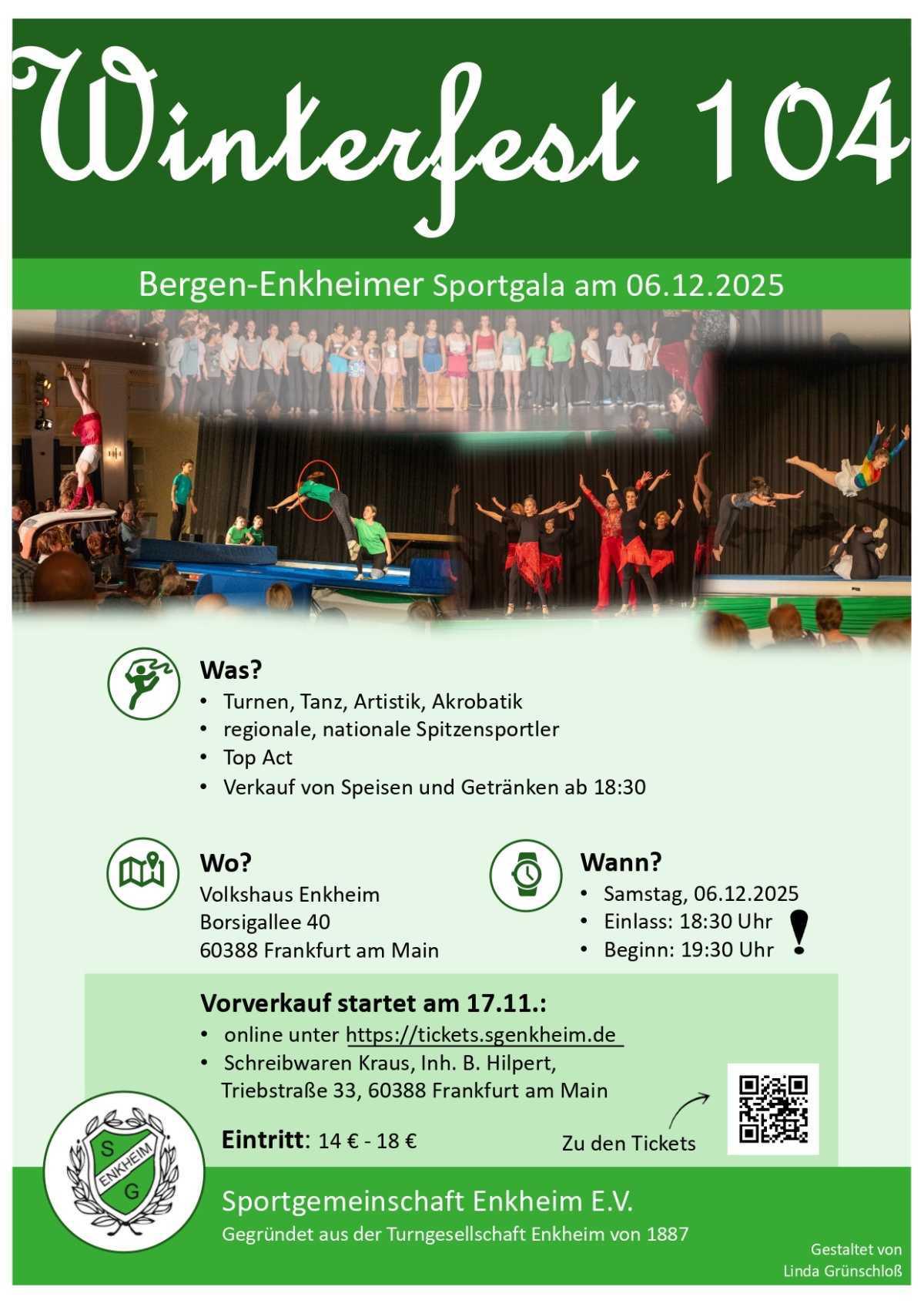 104. Winterfest der SG Enkheim e.V. 104. Winterfest der SG Enkheim e.V.