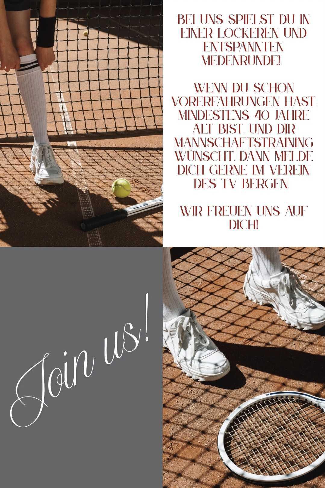 Interesse an Tennistraining?