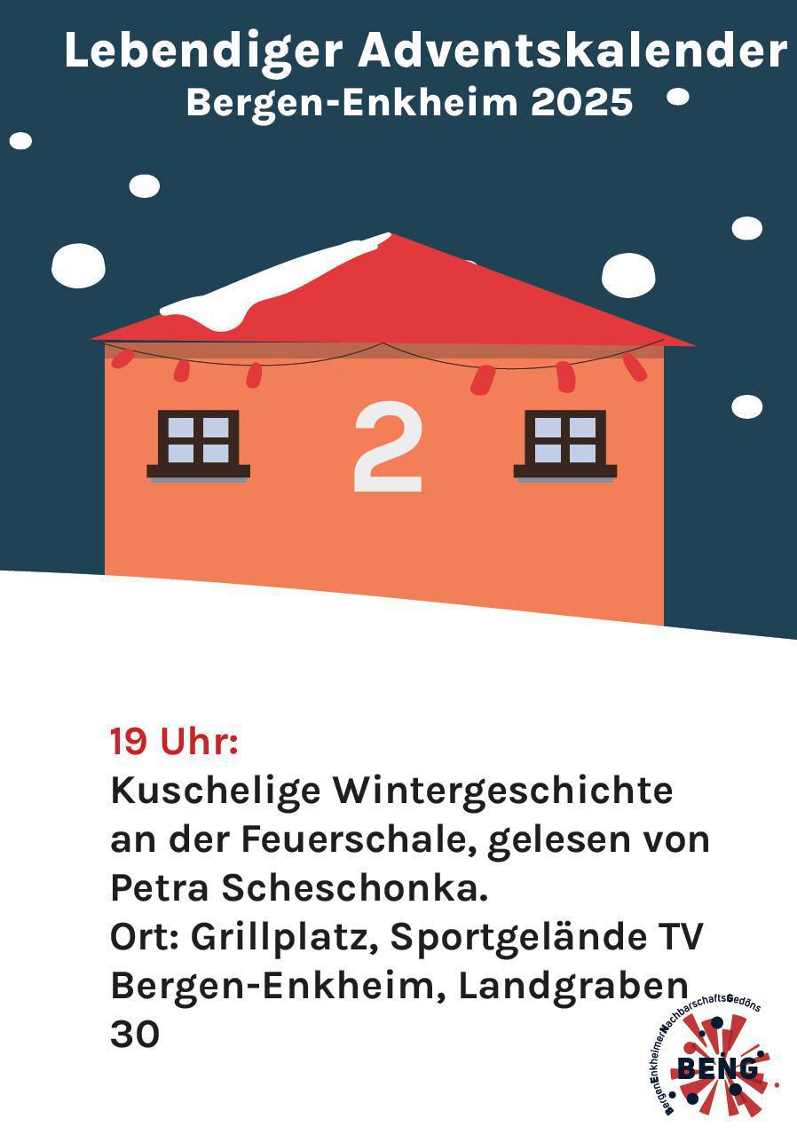 Lebendinger Adventskalender - Wintergeschichten an der Feuerschale