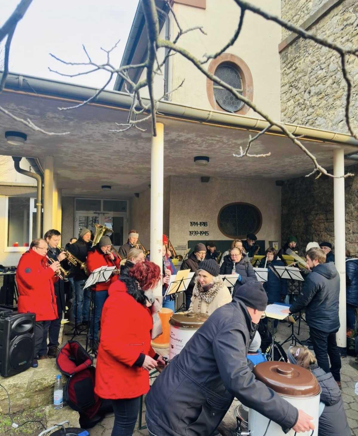 Musikalische Begrüßung des neuen Jahres