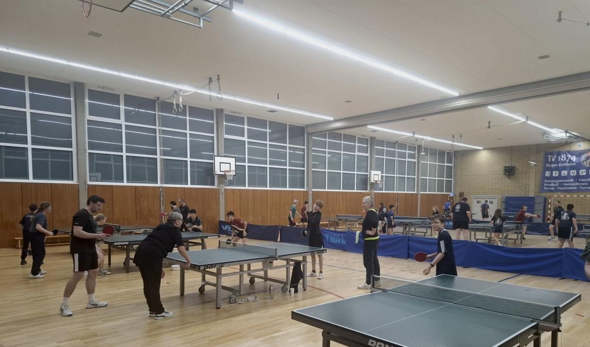 Tischtennis Turnier (lebendiger Adventskalender)