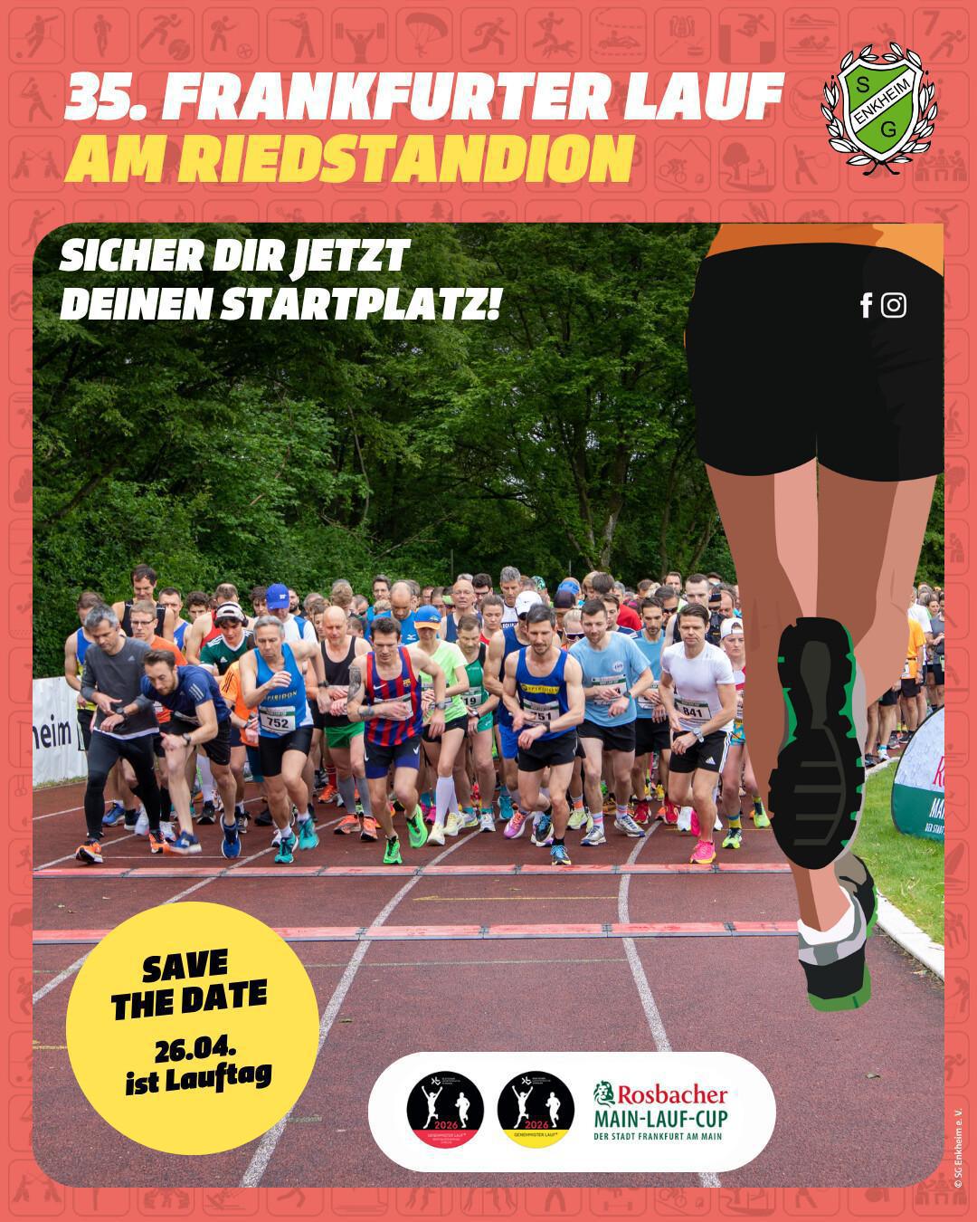 Helferaufruf für den 35. Frankfurter Lauf!