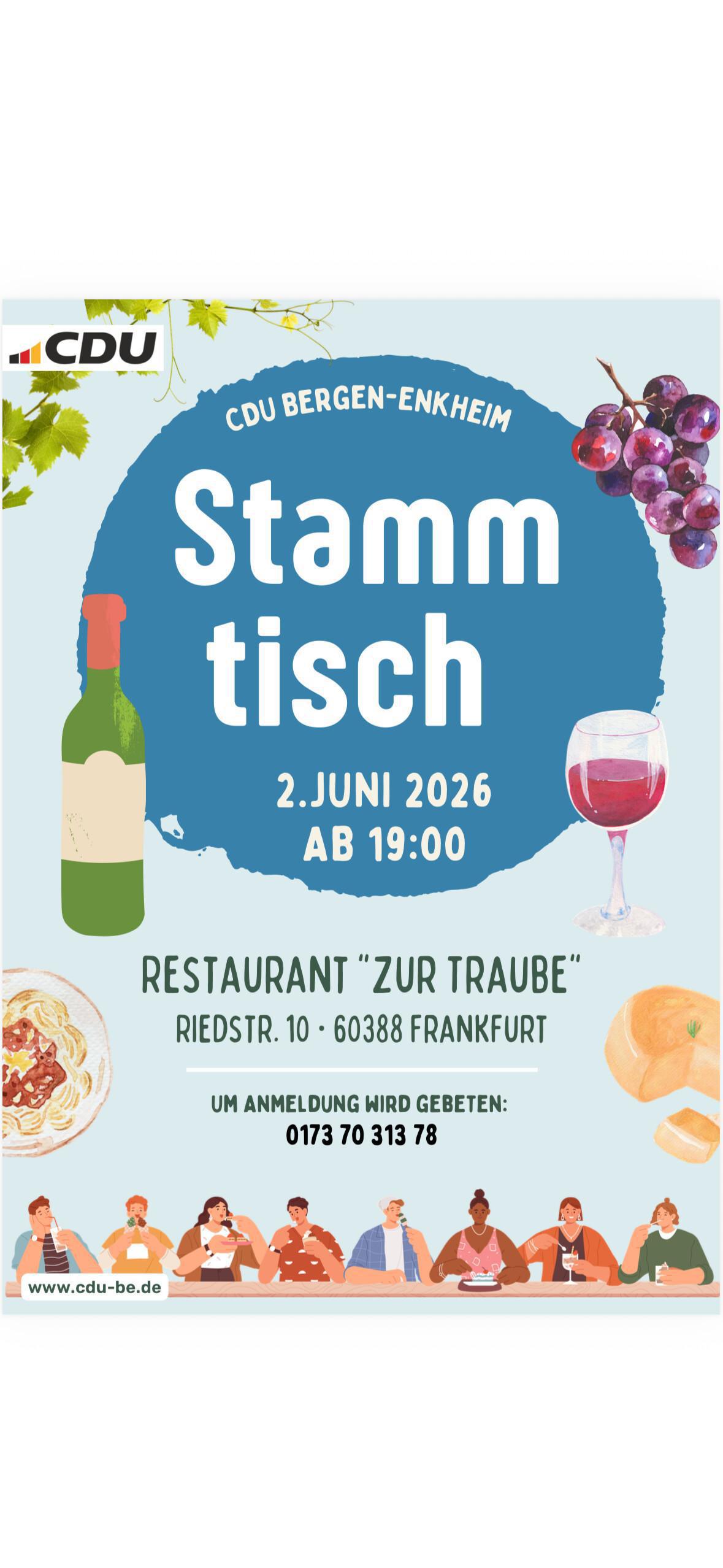 Stammtisch CDU Bergen-Enkheim