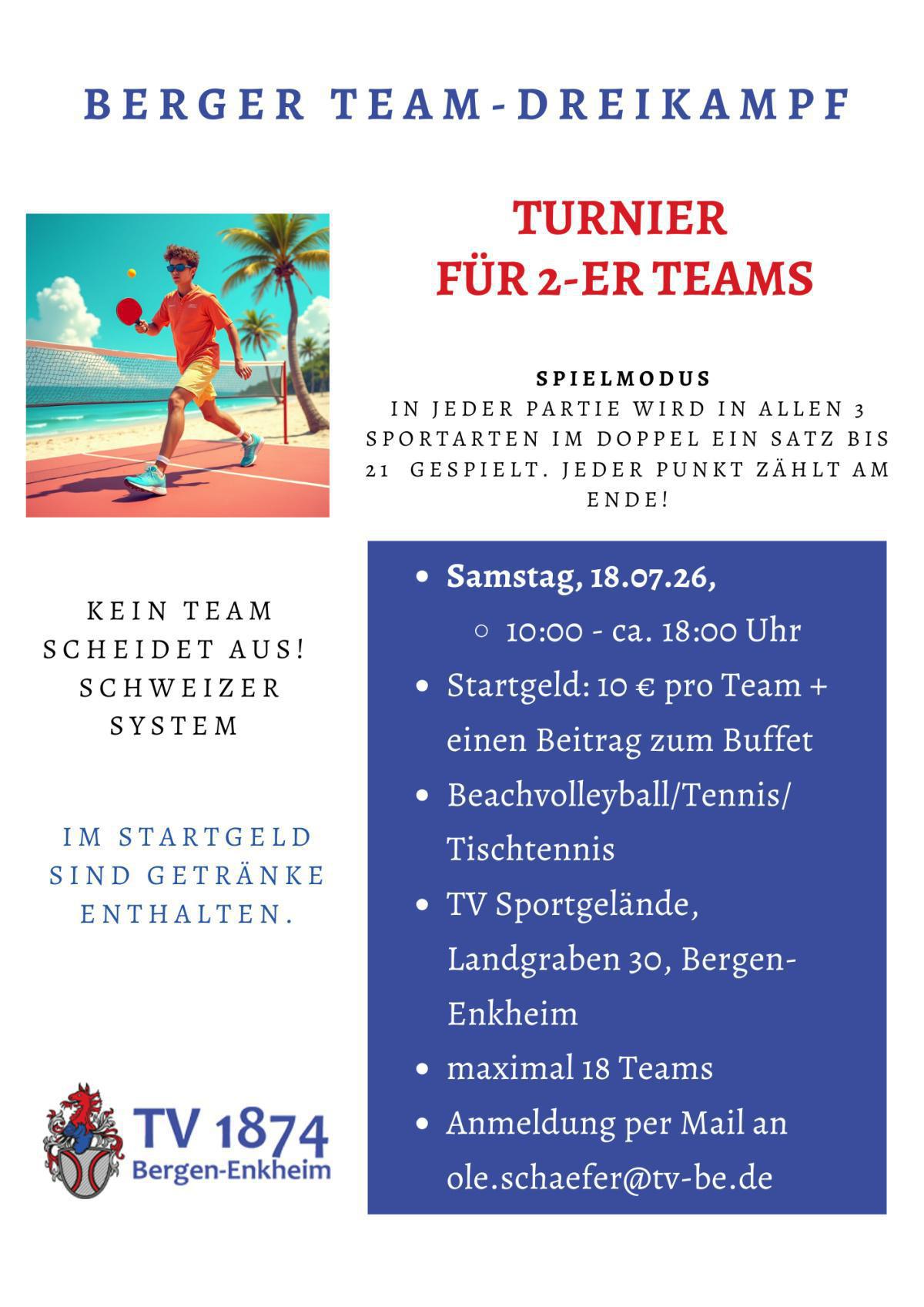 Berger Team Dreikampf Berger Team Dreikampf