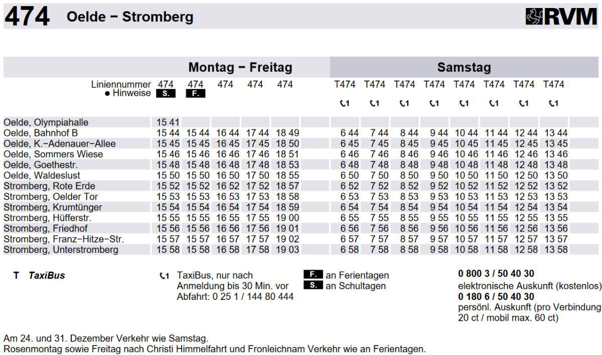 474 - Oelde - Stromberg