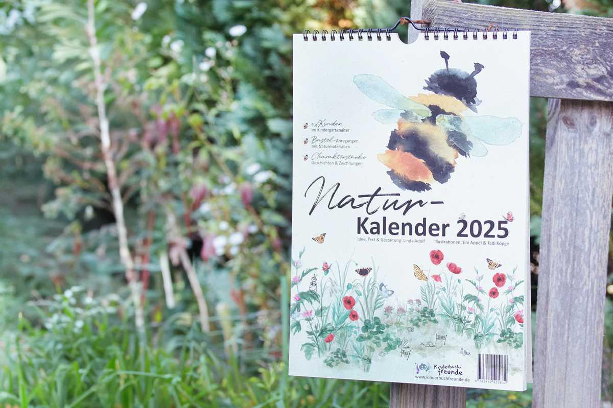 Neu: Natur-Kalender 2025 für Kinder