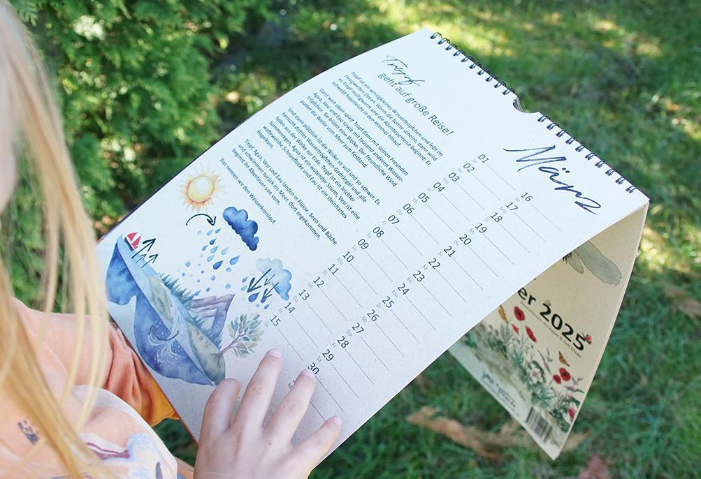Neu: Natur-Kalender 2025 für Kinder Neu: Natur-Kalender 2025 für Kinder