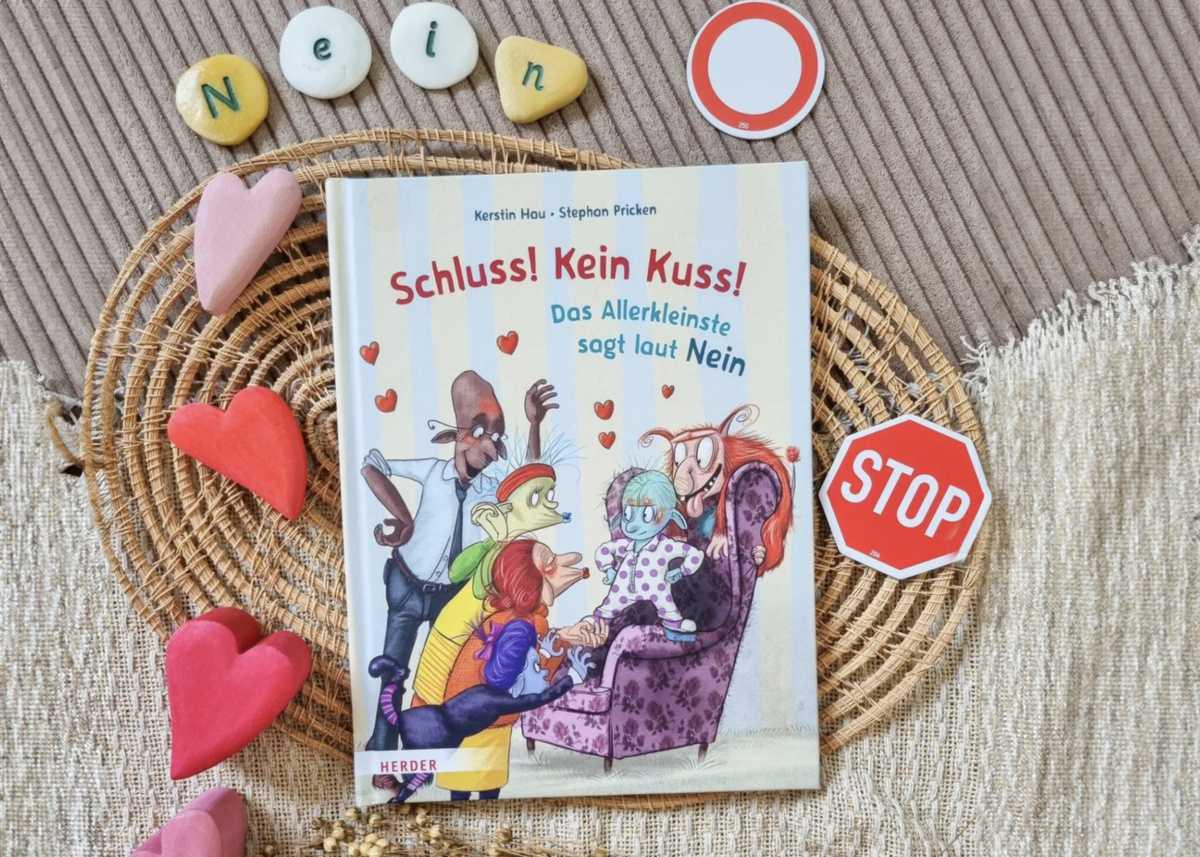 💋💟 Schluss! Kein Kuss! Das Allerkleinste sagt laut Nein 🗯🛑