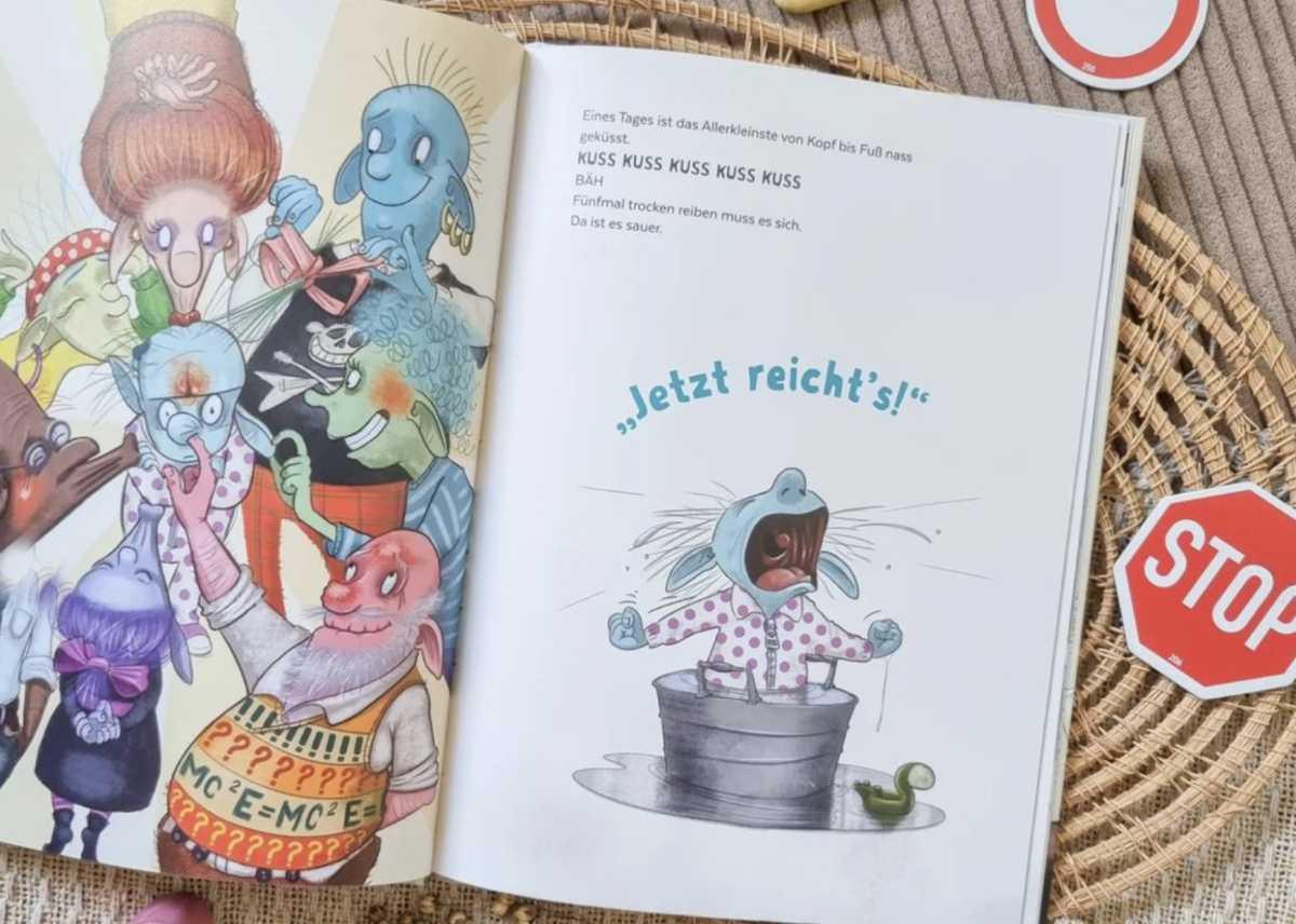 💋💟 Schluss! Kein Kuss! Das Allerkleinste sagt laut Nein 🗯🛑 💋💟 Schluss! Kein Kuss! Das Allerkleinste sagt laut Nein 🗯🛑